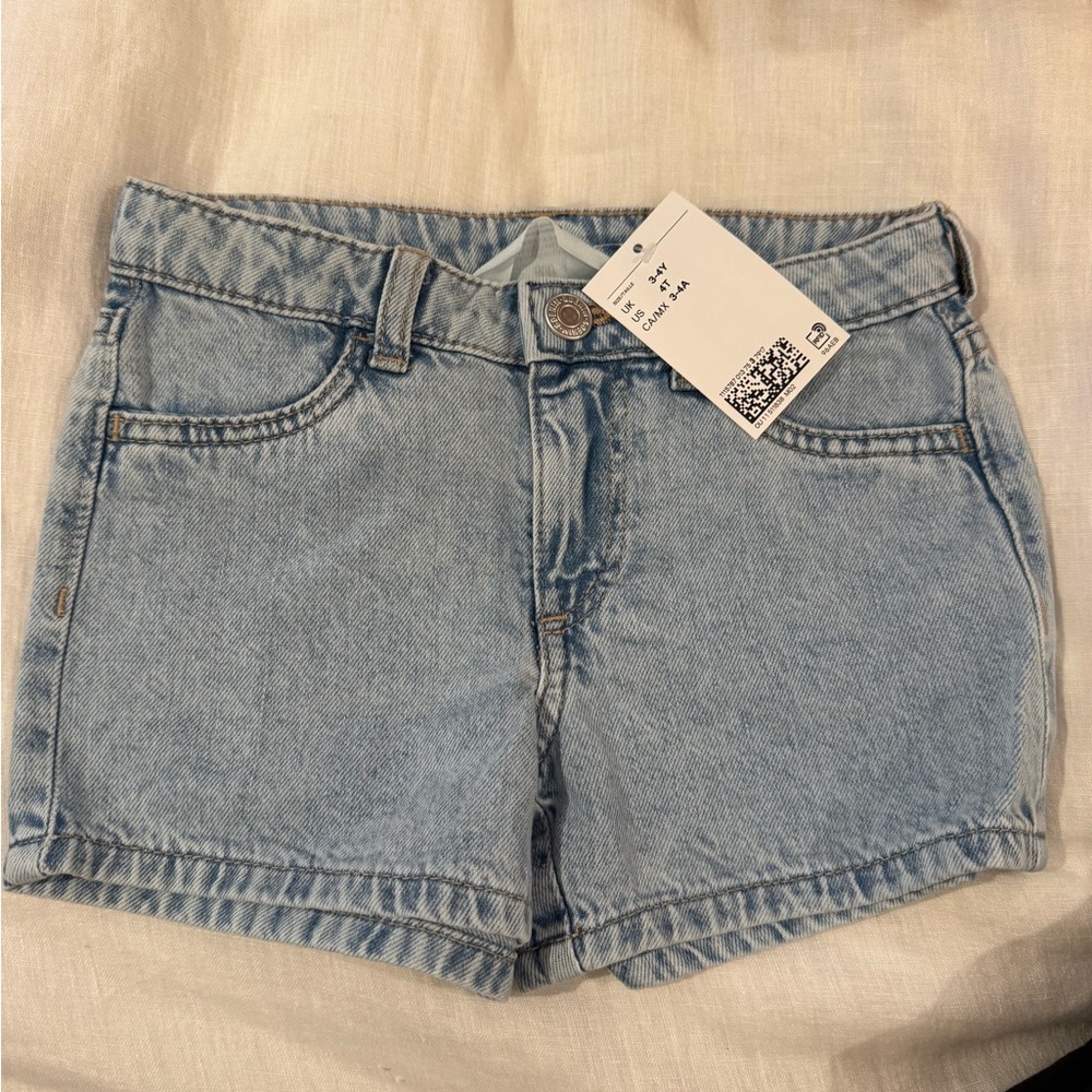 Light Blue Denim Women's Shorts